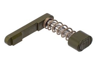 Fortis AR-15 Magazine Catch & Release features an OD Green hardcoat Anodize finish